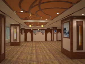 resturant interior Model 3D