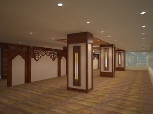 resturant interior Model 3D