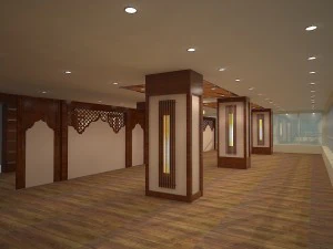 resturant interior 3D Model