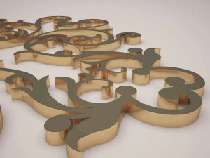ornamental 3D 模型