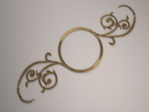 ornamental design 02 3D Model