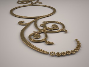 ornamental design 02 3D Model
