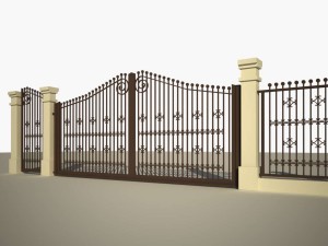 fence cast 03 Modello 3D