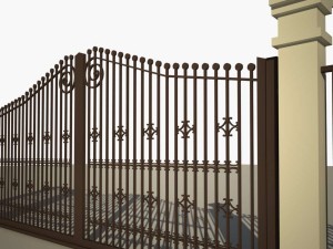 fence cast 03 Modello 3D