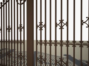 fence cast 03 Modello 3D