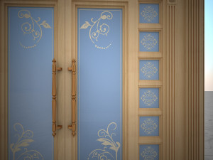 entrance door2 3D 模型