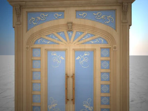 entrance door2 3D Model