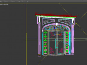 entrance door2 3D 模型