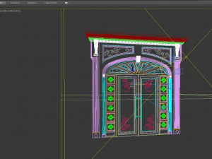 entrance door2 3D Model