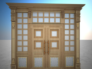 entrance door 3D Модель