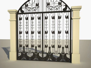 iron gate2 3D Model