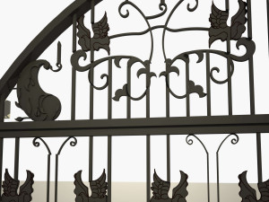 iron gate2 3D Модель