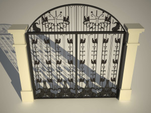iron gate2 3D Модель