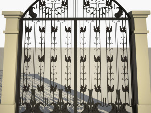 iron gate2 3D Модель