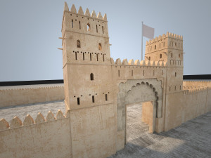 castle entrance 3D Model