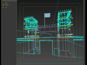 castle entrance 3D Model