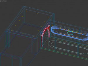 partition with ornamental design Modelo 3D