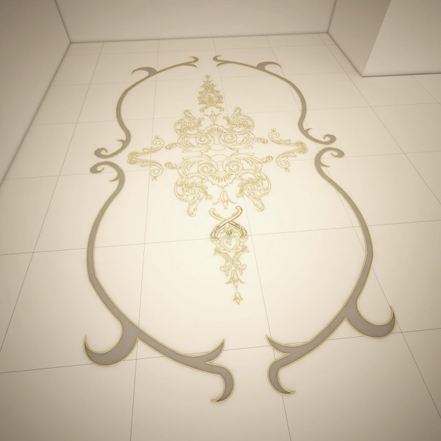 ornamental design 3Dモデル .c4d .max .obj .3ds .fbx .stl .blend