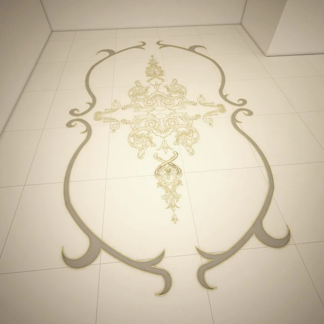 ornamental design 3D Model .c4d .max .obj .3ds .fbx .stl .blend