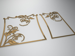 Ornamental design 3 3D Модель