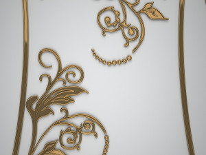 Ornamental design 3 3D 模型