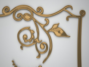 Ornamental design 3 3D 模型
