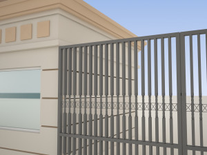 school entrance 3Dモデル