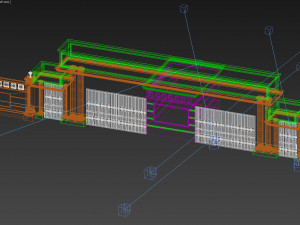 school entrance 3Dモデル