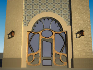entrance door 3D Model