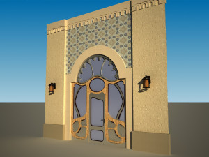 entrance door 3D Model