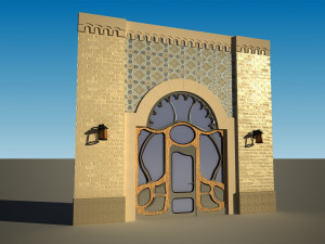 entrance door 3D Model