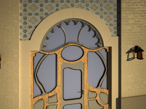 entrance door 3D Model