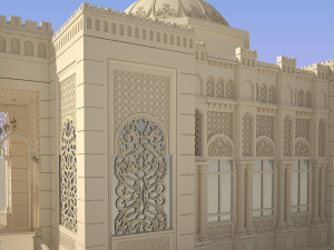 3d mosque model 3D 모델
