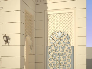 3d mosque model 3D Model