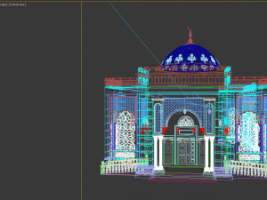 3d mosque model 3D 모델