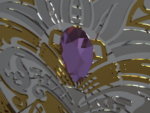 jewelry necklace 1 3Dモデル