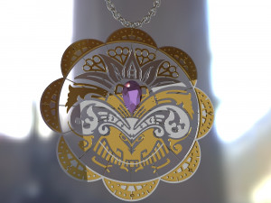 jewelry necklace 1 3Dモデル