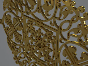 jewelry necklace 2 3D Model