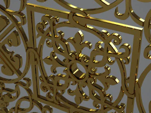 jewelry necklace 2 3D Model