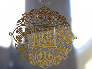jewelry necklace 2 Modelo 3D
