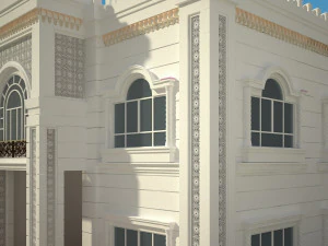 exterior villa 3d 3D Model