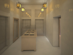 heritage interior museum 3D Model