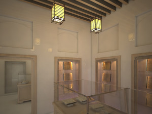 heritage interior museum 3D Model
