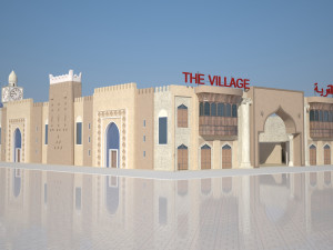 the global village 3D-Modell