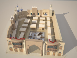 the global village Modello 3D