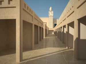 the global village Modello 3D