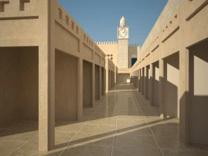 the global village 3D Model