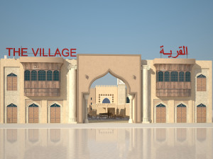 the global village Modello 3D