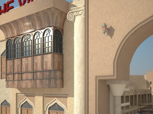 the global village Modello 3D