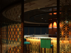 cafe 3d 3D Model